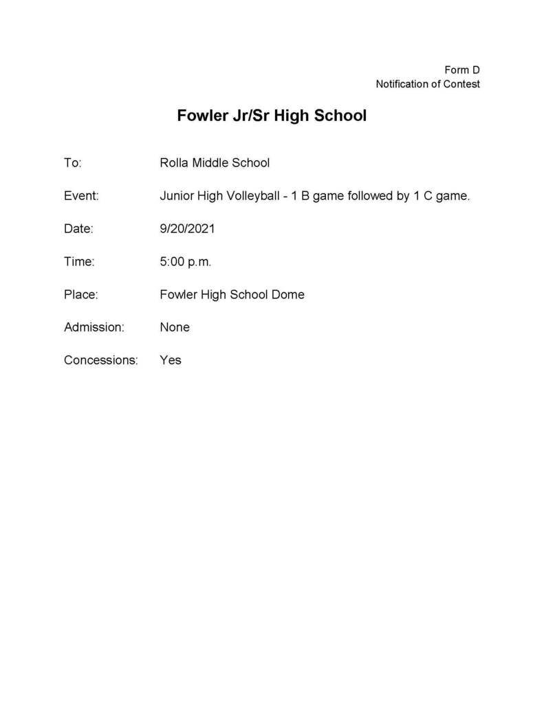 Form D